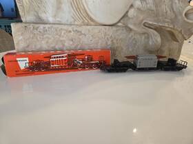 4617 M Rklin Vintage H0 Low Loader With Transformer Original Packaging