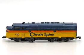 7071 M Rklin 8106 Z Marklin Emd F7 C&o Chessie System Locomotive #7071 Tested With Jewel Case 7071 M Rklin 8106 Z Marklin Emd F7 C&o Chessie System Locomotive #7071 Tested With Jewel Case