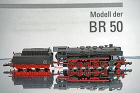 2-10-9 M Rklin 81863 Br 50 Heavy Freight Locomotive 5-pole Motor Z Scale Ga. Marklin