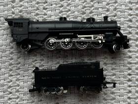 8808 M Rklin Marklin Z Scale New York Central 2-8-2 Steam Locomotive And Tender - As Is