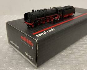 88090 M Rklin Marklin Z-scale Passenger Steam Locomotive With Tender 5 Pole Drg Class 39