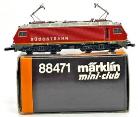 88471 M Rklin Z Marklin Swiss Br Re 4/4 Sbb Electric Loco Inch Sudostbahnn Tested #1