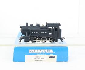 302-021 Mantua Ho Scale Pennsylvania 0-6-0 Tank Locomotive Inch Little Six