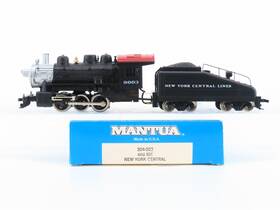 304-22 Mantua Ho Scale Nyc New York Central 0-6-0 Steam Loco #9003