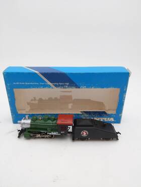 304-61 Mantua Ho Scale Great Northern 0-6-0 Steam Locomotive #407 Ex/box