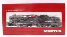 306-01 Mantua Ho Santa Fe At&sf 2-6-2 Prairie Steam Locomotive Train Engine Lnib