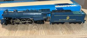 311-25 Mantua Ho Scale 4-6-2 Baltimore And Ohio. Track Tested Works