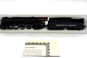 316-37 Mantua Vintage Ho Scale Hudson Boston And Albany Steam Locomotive With Tender