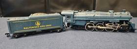 329-20 Mantua Ho Scale Mikado Royal Blue Baltimore And Ohio 4-6-2 #4073