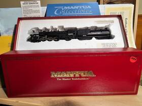 4-southern Mantua 340-511 Ho Pacific 4-6-2 Lt Locomotive And Vanderbilt Tender