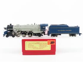 399-025 Mantua Ho Scale B&o Baltimore And Ohio 4-6-2 Steam Loco Inch President Adams