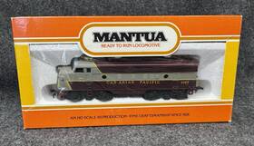 402-24 Mantua 402-80 Ho F-7 Canadian Pacific Diesel Engine With Box 4107 Train Cp