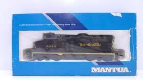 406-08 Mantua Ho Lighted Rio Grande D&rg Gp-20 Diesel Engine Locomotive Read