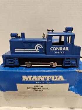 407-031 Mantua Ho Conrail Davenport Diesel Switcher 4503