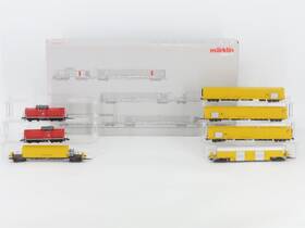 3-rail Marklin 26510 Ho Ac Digital Db-ag Tunnel Rescue Br714 Diesel Train Set