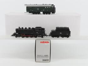 2-8-2t Marklin 26831 Ho 3-rail Ac Digital Obb Steam And Snow Plow Set With Sound