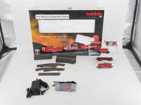 3-rail Marklin 29751 Ho Ac Inch Fire Department Br212 Diesel Digital Starter Set