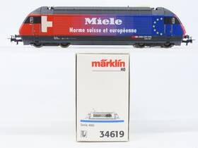3-rail Marklin 34619 Ho Ac Sbb Swiss Inch Miele Re4/4 Type 460 Electric #015-1