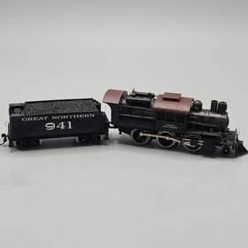 23166 Mehano Mother Hubbard 2-6-0 Loco 941 In Great Northern Ho Gauge Untested