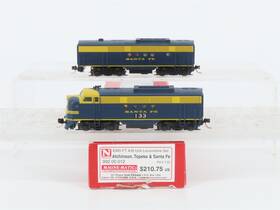 99200012 Micro-trains Line 695140036332 N Scale Mtl Atsf Santa Fe Emd Fta/b Diesel Set - Dcc Ready
