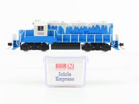 98513091 Micro-trains Line / Life-like 695140045990 N Scale Mtl/life-like Icicle Express Emd Gp20 Diesel #1002