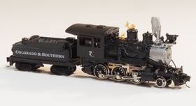 15904-7 Micro-trains Line Mtl Brass Steam Locomotive 2-6-0 Colorado And Southern Scale N- Nn3 Z-track