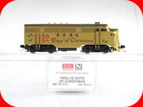 98701511 Micro Trains Line Mtl 695140011230 N Scale 12 Days Of Christmas Ft Locomotive - Dcc Rdy 98701511 Micro Trains Line Mtl 695140011230 N Scale 12 Days Of Christmas Ft Locomotive - Dcc Rdy