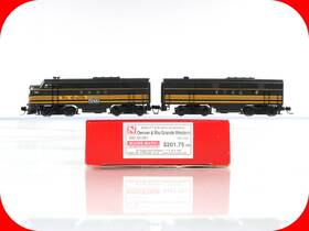 99200081 Micro-trains Line Mtl N Scale Rio Grande Emd Ft A/b Set #540 - Dcc Ready