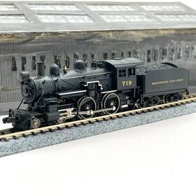 98550704 Micro-trains Model Power Mtl N Scale Baltimore Ohio 4-4-0 Steam Locomotive B&o 719 Weathered