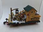 380-4 Mill Christmas Holiday Express Scale Log Bright Car