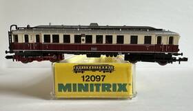 12097 Minitrix N Scale Drg Class Vt 858 Diesel Multi-unit Railcar #858 12097 Minitrix N Scale Drg Class Vt 858 Diesel Multi-unit Railcar #858