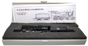 876241 Model Power N Metal 4-4-0 American Cbq Loco #391 Tested #1
