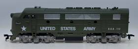 96813 Model Power Ho Scale United States Army F2-a Diesel Locomotive