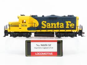 96850 Model Power Ho Scale Atsf Santa Fe Gp20 Diesel Locomotive #3036