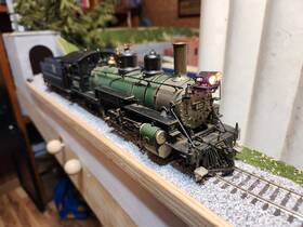 Dc1009-2 Mountain Model Imports On30 Brass/cast D&rgw K-27 2-8-2 #453 Dcc&sound With Box Dc1009-2 Mountain Model Imports On30 Brass/cast D&rgw K-27 2-8-2 #453 Dcc&sound With Box