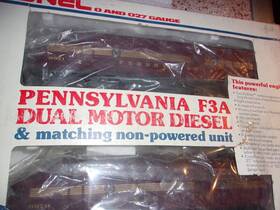 6-8970 Mpc Lionel Prr Aa Pennsylvania Brown F3s In Original Box And Papers Works
