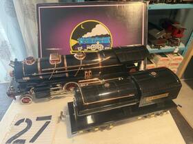 10-1061 Mth Standard Gauge 400e Steam Locomotive New York Central Black Brass