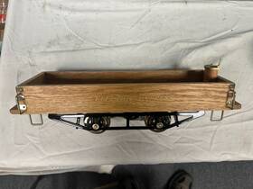 10-1197-0 Mth Electric Type Ii #200 Wooden Gondola No Box 2 7/8ths Gauge Train