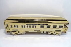 10-1126p-c Mth 101126p-c Tinplate Tradition Standard Gauge President Gold Observation Car