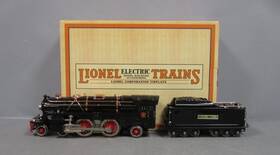 11-1015-1 Mth Std. Gauge Lionel 392e Black Steam Engine And Tender With Ps2 Ln/box