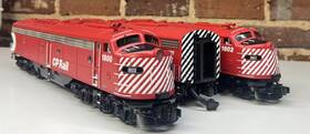 20-20050-1 Mth Premier Cp Rail E-8 Aba Diesel Set Ps.2 O Gauge Used 20-20050-1 Mth Premier Cp Rail E-8 Aba Diesel Set Ps.2 O Gauge Used