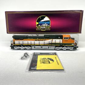 20-20120-3 Mth Premier Bnsf Santa Fe Non-powered Dash-9 Diesel O Used #1033 20-20120-3 Mth Premier Bnsf Santa Fe Non-powered Dash-9 Diesel O Used #1033
