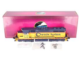20-20542-1 Mth O Gauge Chessie Sd-35 Diesel Engine #7428 With Ps3 Ex/box