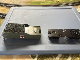 20-20775-1 Mth Railking Custom Us Army Tender Shell And Frame