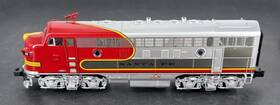 20-21241-1 Mth Santa Fe Warbonnet F-7 Diesel Engine A #44 Ps 3.0 Ex No Box