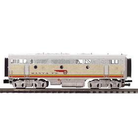 20-21241-3 Mth Premier Santa Fe F-7 B Plated Warbonnet Diesel Engine Non-powered