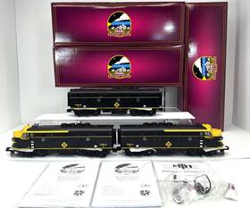 20-21459-1 Mth Premier 21460-1 21459-3 Erie F-3 Aba Diesels Ps.3 O Gauge Used