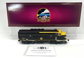 20-21460-4 Mth Premier Erie F-3 Non-powered A Diesel Unit O Gauge Used #706a