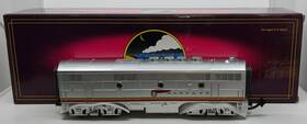 20-2151-4 Mth O Gauge Santa Fe F3 Powered Diesel B Unit Ln/box