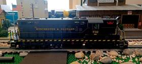 20-21794-1 Mth Winchester And Western Gp9 Locomotive